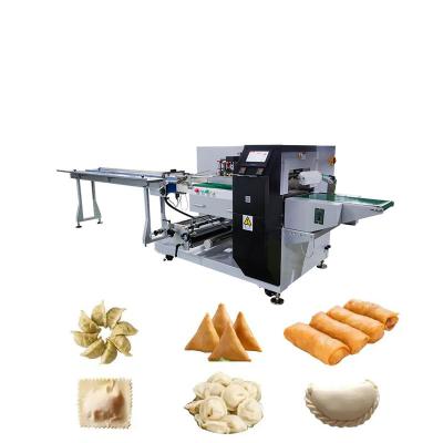 Flow Pack Wrapping Machine 30-150 Bags/min Packing Speed And 120-300mm Package Length