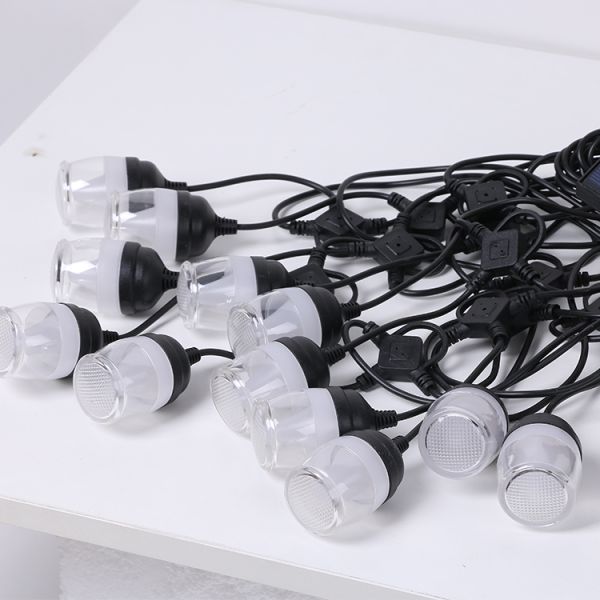 Outdoor Holiday Party Solar String Light with 2700K Color Temperature and 50lm Luminous Flux