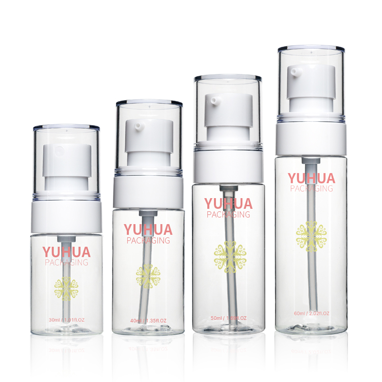 бутылки ЛЮБИМЦА 30ml 40ml 50ml 60ml 70ml пластиковые с насосом Besuty