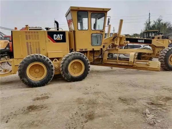 Accurate and Work Cat 140G/140H/140K Motor Grader from Japan with Good Blade Condition