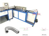 Máquina flexível de alumínio da canalização da máquina do canal do fechamento triplo