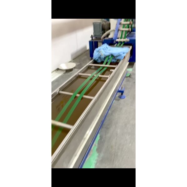 Low Energy Consumption 50kg/H Plastic Strap Production Line