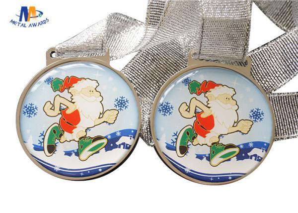 70*3MM Santa Claus Stock Medals For Christmas