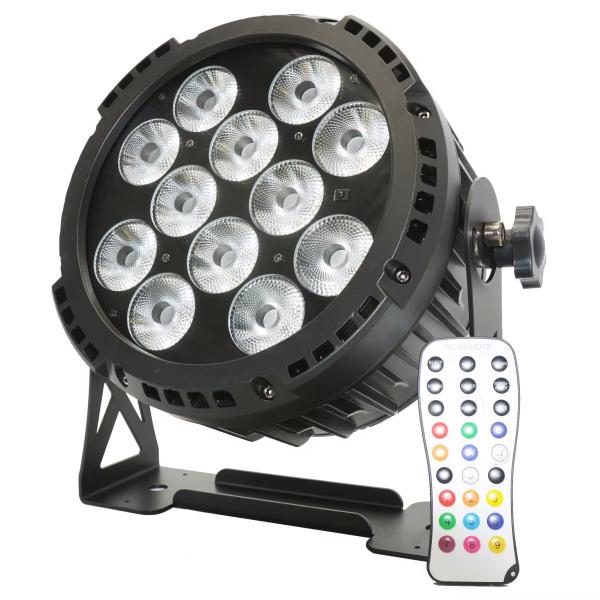 12X10W 4in1 6in1 Battery Par Light RGBW UV DMX512 for DJ Club Wedding Bar Stage