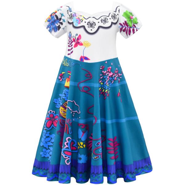 Girls Isabella Dress Role Play Kid Dresses Julieta Madrid Princess Dress Set For Children