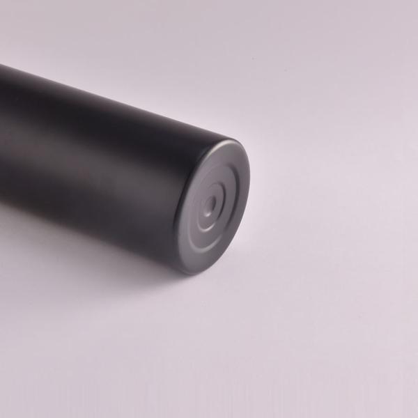 Thermal Cup Black 335g Portable 500ml Non Slip Easily Clean