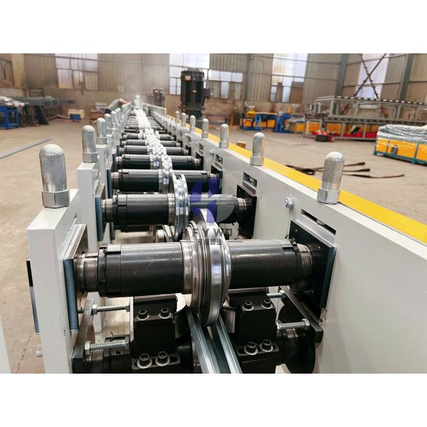Galvanized Steel Laser Welded Pipe Roll Forming Machine With 3 KW Laser Power And PLC + HMI Control