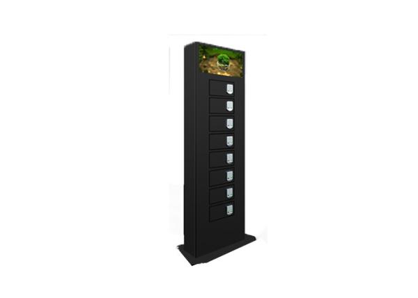 21.5 Inch Free Standing Commercial LCD Display Cell Phone Charger Station
