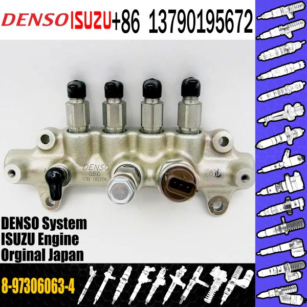 4HK1 Diesel Auto Parts Diesel Pump Common Rail Tube ZAXIS200-3