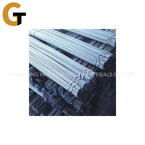 Hot Rolled Alloy Steel Round Bar ASTM Standard Carbon Steel Length For Construction Application