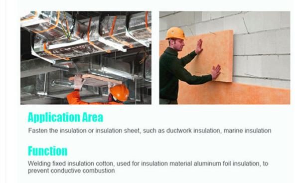 Mild Steel Insulation Support Hanger With 50mm Adhesive Tape