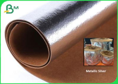 Ткань бумаги Крафт фольги нового серебра золота дизайна голубая металлическая для бирок вида