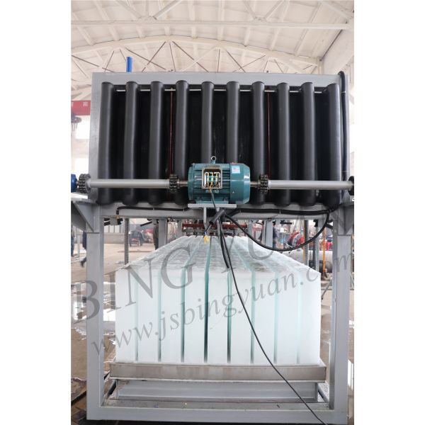 50Hz 10 Ton 380V Block Ice Maker Machine , Automatic Ice Block Making Machine