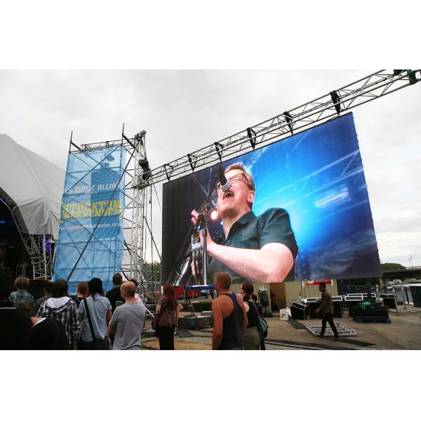 LED Video Panel Rental LED Displays Audio Visual for Big Stage Background