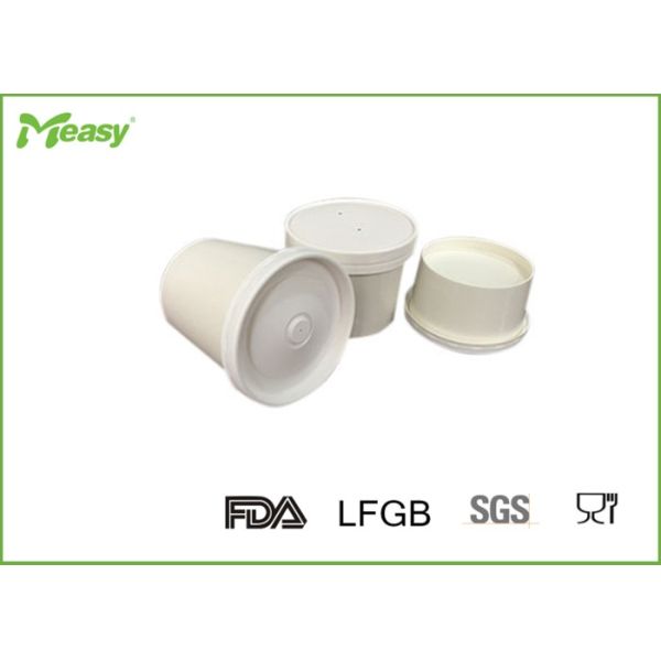 8oz / 12oz / 16oz Disposable Paper Bowl with Lid , disposable serving bowls