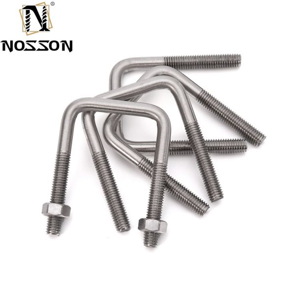 GB Standard High Strength Stainless Steel U Bolt for Custom Galvanized Auto Part Trailer m10