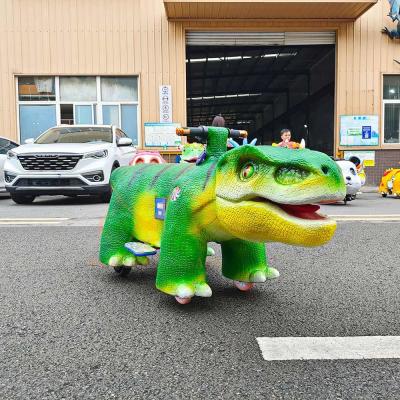Tyrannosaurus Rex Diseño Dinosaurio Electricidad paseo en juguete para centros comerciales Capacidad de 100 kg