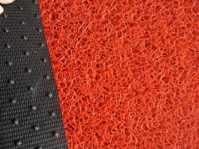 Waterproof PVC Coil Mat , Anti - Slip Pvc Coil Car Mat With PVC Firm Backing