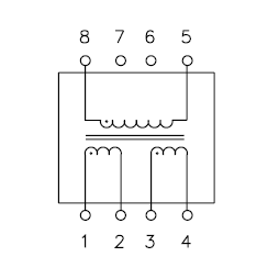 Pin TGM-xxxNS 6, модули изоляции конвертера 2KVrms DC/DC соответствующие на Макс 253 и Макс 845