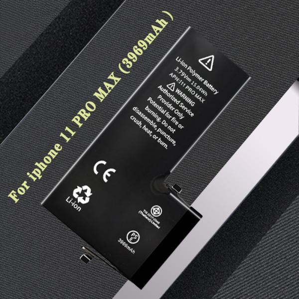 3969mah 3.79V Iphone 11 Pro Max Battery For Mobile Phone