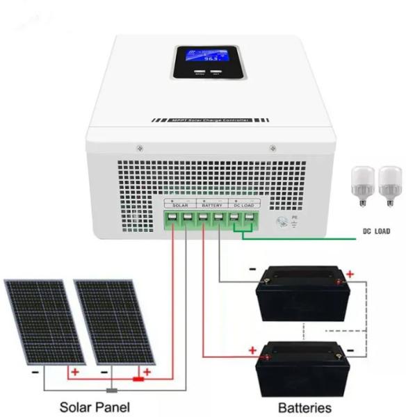 Off Grid MPPT Solar Charge Controller 50A 238*180*82mm Regulator