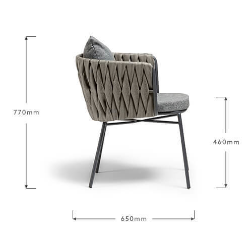Outdoor Furniture Steel Garden Set Plastic Rattan 2 Seating Bistro Set for Patio