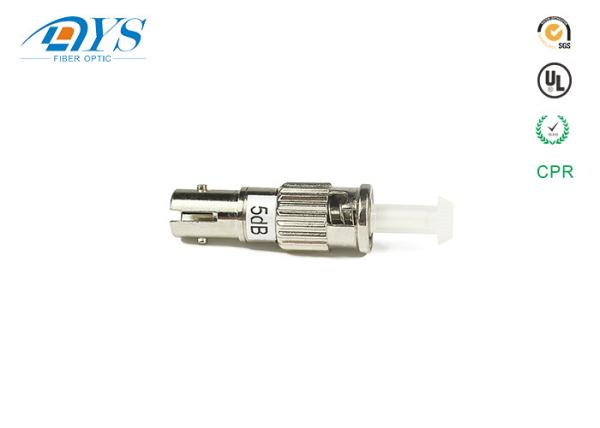 Plug type 1dB 3dB 5dB 10dB 20dB 25dB ST UPC Fiber Optic Attenuator For High Speed Fiber Optical Transmission System