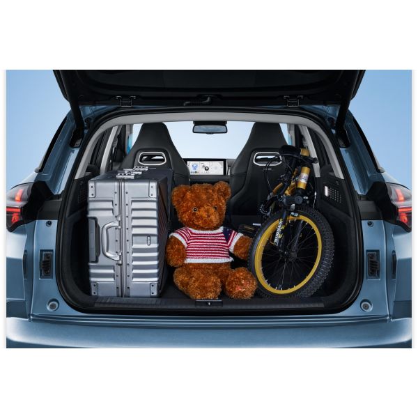 Blue Color SUV EV Cars 5 Doors 5 Seater U Nezha New Energy Vehicles