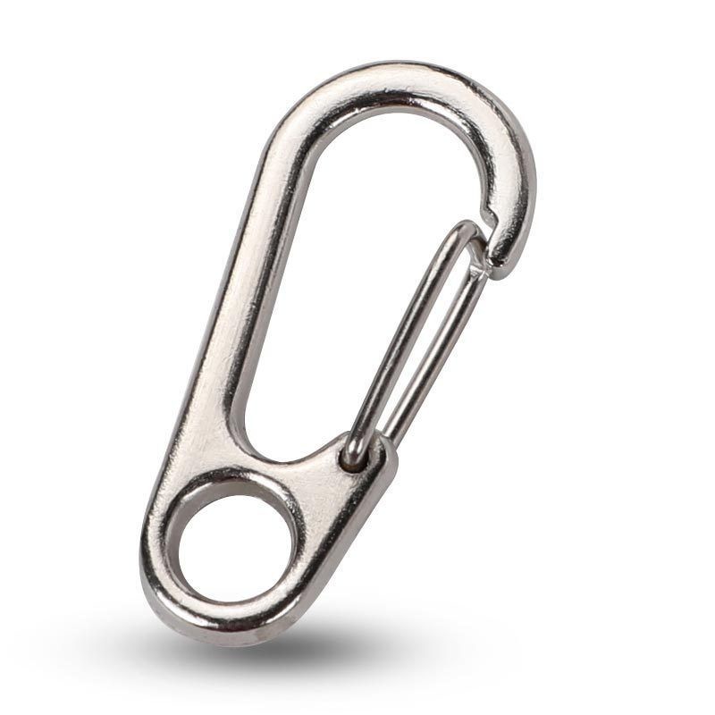 Mini Aluminum EDC Carabiner Clip Keychain Key Ring Snap Hook Package Gross Weight 0.050kg