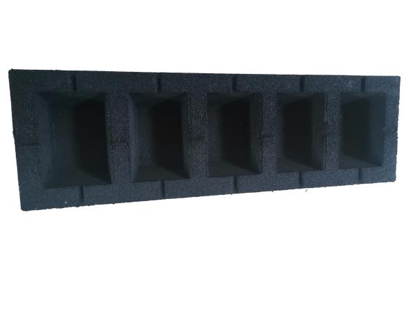 600*130mm Fix It Foot Anti Slip Heat Pump Rubber Feet Eco Friendly