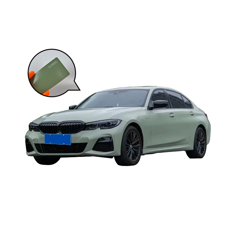 Macaron Avocado Green Car Decals Wrap Car Vinyl Ceramic Tint Custom Decals Sticker Car