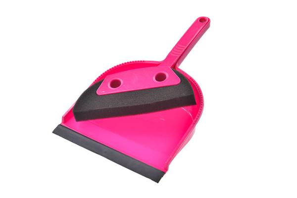 Soft Sponge Brush Scrubber Clip On Dustpan Brush Set Parquet Laminate Floor