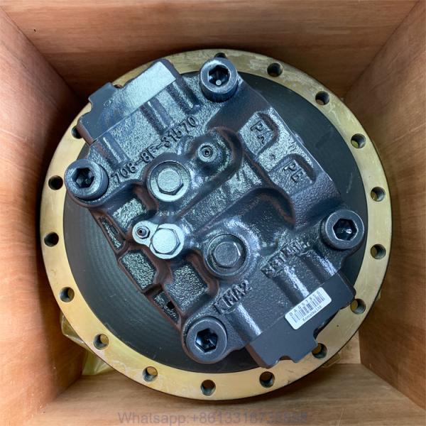 PC200-8MO Hydraulic Pump Motor Parts Komatsu Excavator Final Drive Travel Motor Assembly 20Y - 27 - 00662