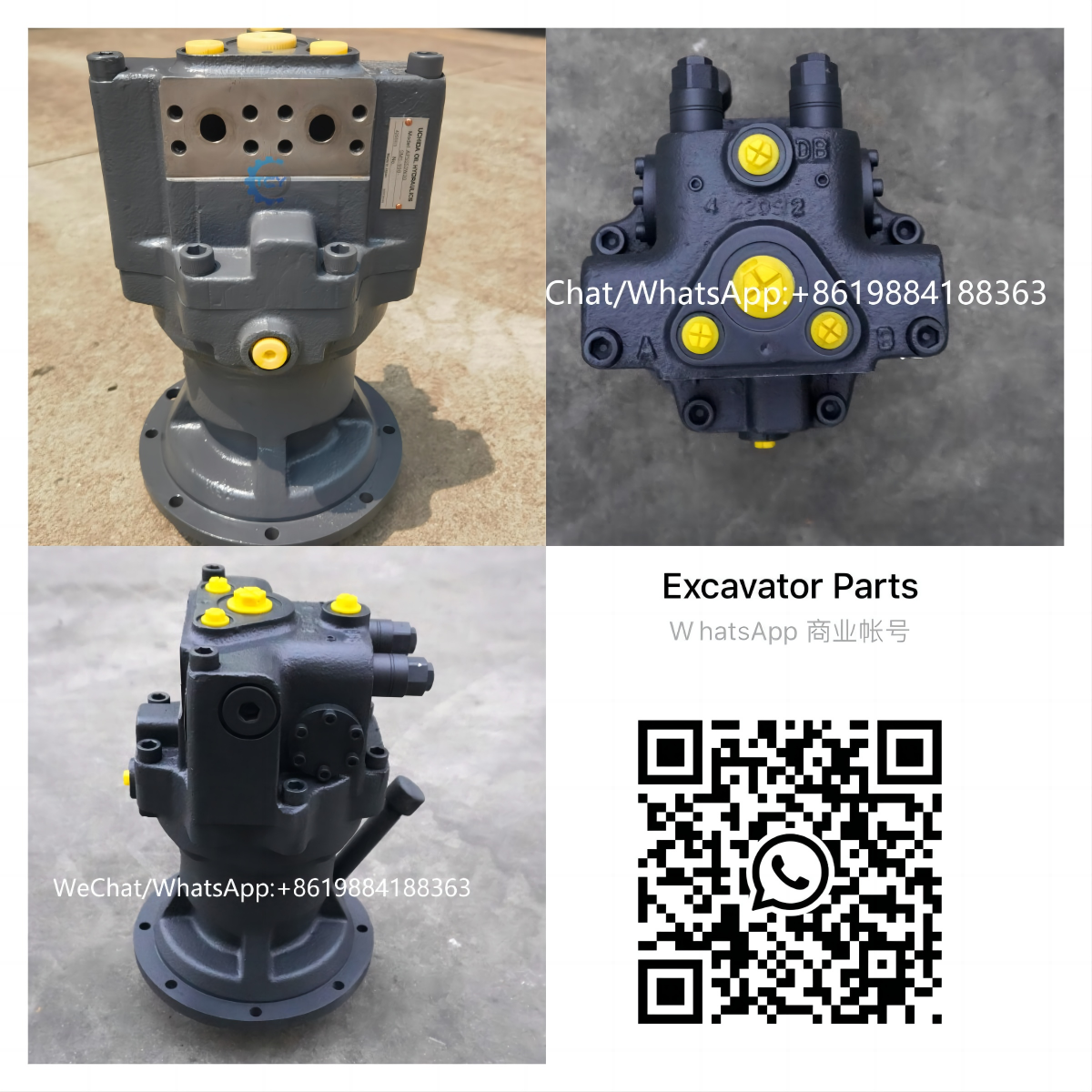 4241171 4255115 Swing de motor hidráulico Hitachi EX120 EX100 AP5S53W30