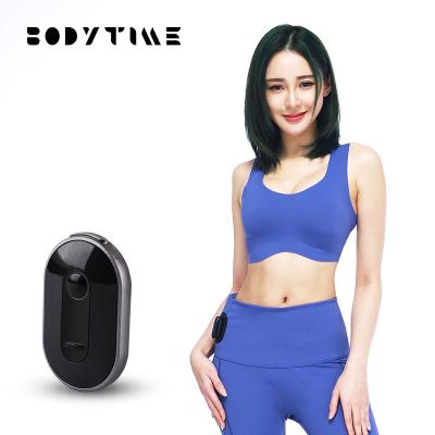 A aptidão das mulheres de BODYTIME arfa a Rápido-secagem apertada Sweatpants profissional da ioga do estiramento de nylon preto