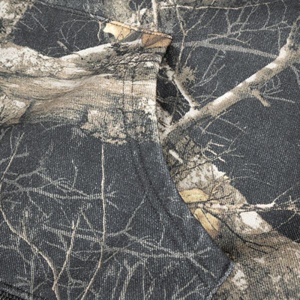 Support Customized 500GMS Autumn Winter 100% Cotton Vintage Fleece Washed Jersey Oversized Hoodie Full Printed Branches