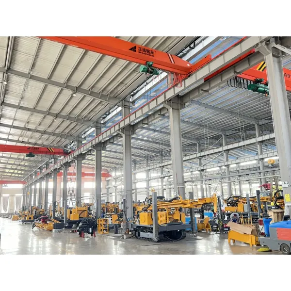 Perforadora de agua montada sobre orugas con profundidad máxima de perforación de 500 m para perforación