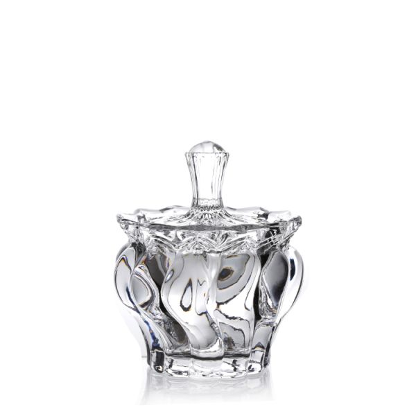 New Arrival High Quality Simple Design Candy Storage Canister Transparent Candy Jar