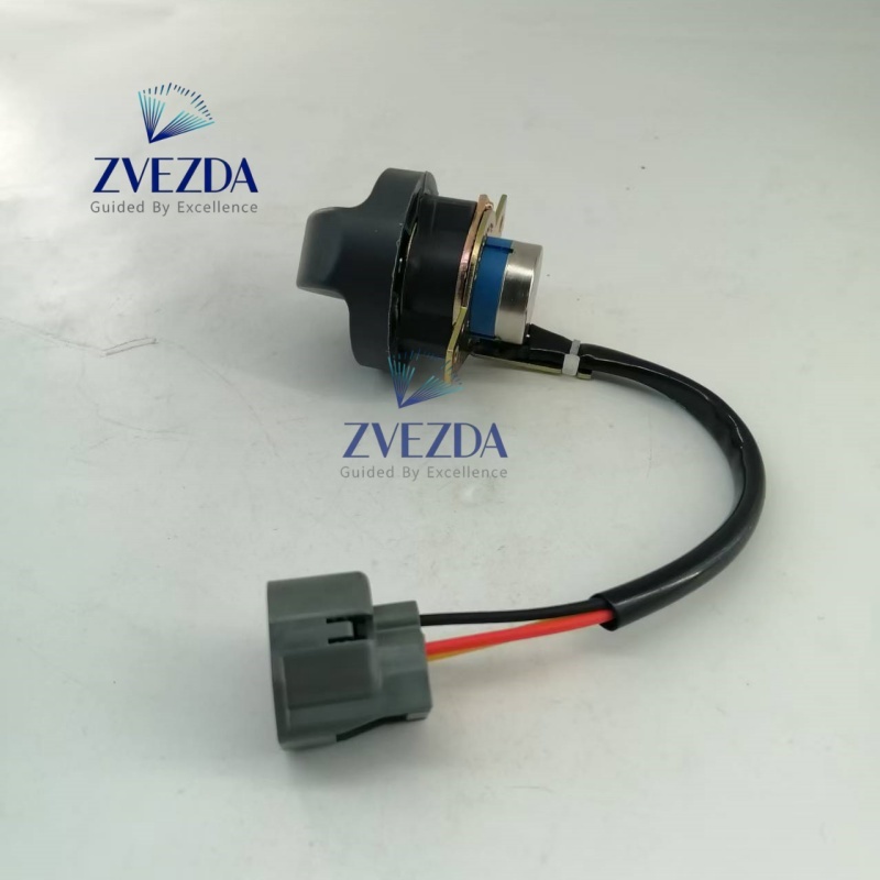 Rotary Engine Speed Control Dial Switch 3 Pin Excavator Throttle Potentiometer Replacement