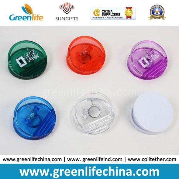 Factory Supply Heart Shape Magnet Clip Plastic Stationery Product