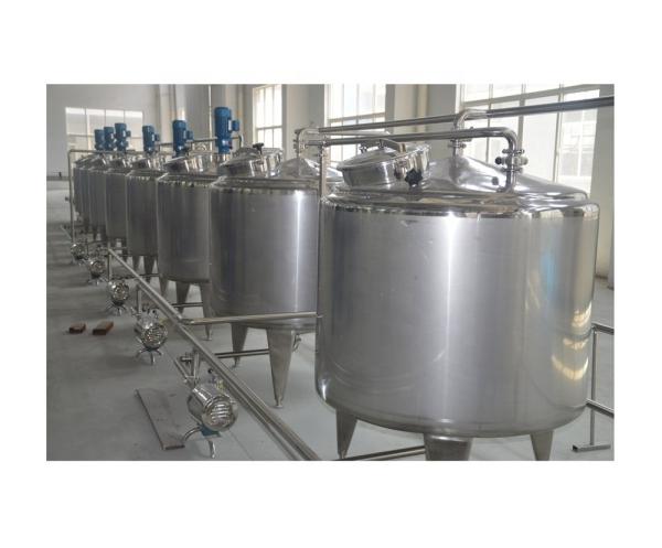 Indústria Personalizada 500L Alimentos Sanitários Sorvete Envelhecimento IVA para controle de envelhecimento preciso