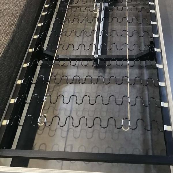 Couchette à ressort durable Zigzag