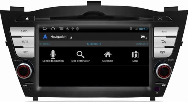 Ouchuangbo Car Navigation 3G Wifi iPod DVD Radio Player Hyundai IX35 2010 with S150 Android 4.0 System OCB-047C