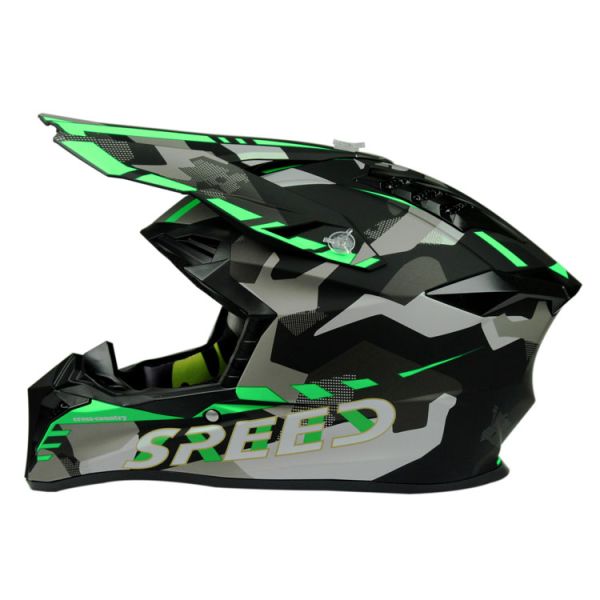 Head Safety Protection DOT Approved Dirt Bike Motocross Off-Road Bike Helmet for XXL