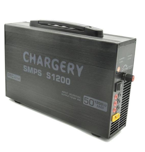 Compact SMPS Battery Charger RC Drones Charger 68mm 50A 24V 1200W