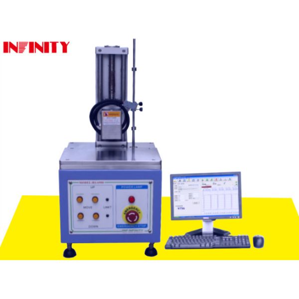 AC Servo Motor Switch Key Tester For Rubber Keystoke / Switch Button Force Testing