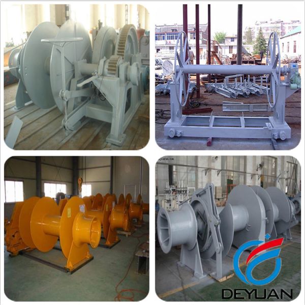 20.5 mm Hand Operated Winch , High Speed Electric Winch Hydraulic Anchor