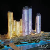 1/500 Guangzhou Haizhu Baie d'innovation Lijiao Centre de la région Modèle de conception urbaine