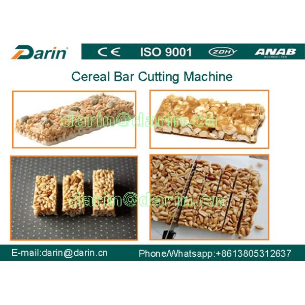 Barra de aço inoxidável do cereal que faz a máquina, petiscos que fazem a máquina/equipamento