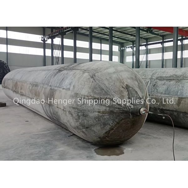 Marine Rubber Airbag with Anti Static Discharge Valve for Flammable Cargo Areas, 0.8-3 M Diameter and 4-25 M Length